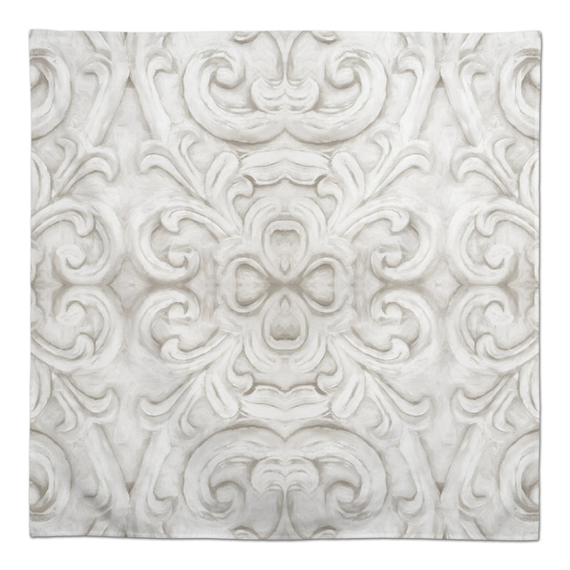 Subiaco Floral Cotton Blend Square Tablecloth