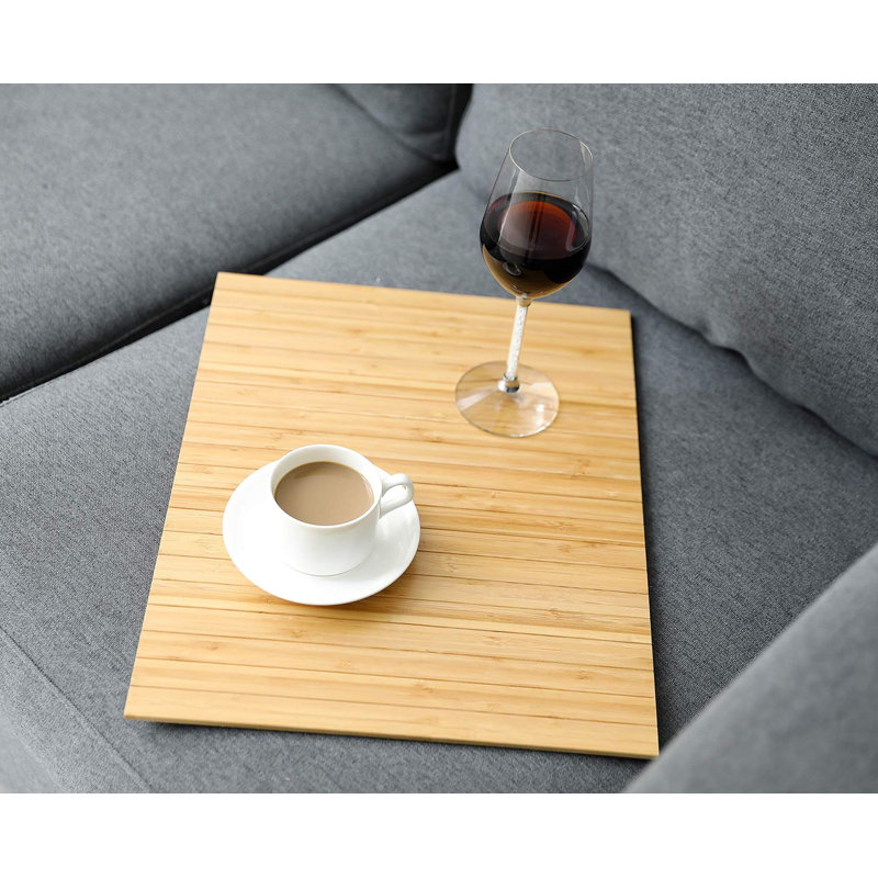 Sofa Arm Tray Table - Flexible/Foldable Sofa Arm Table, Perfect For Holding Drinks And Snacks