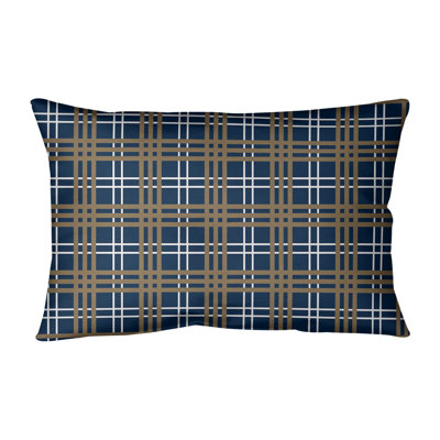 Plaid Reversible Throw Pillow