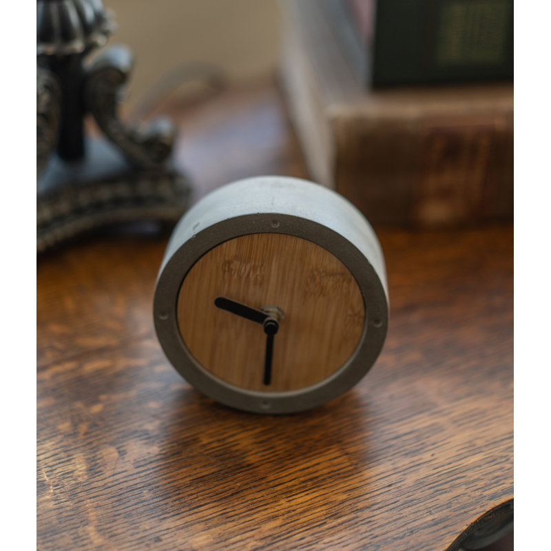 BIA Cordon Bleu Cement Table Clock