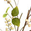 Artificial Berry Branch Sprays - 38" - Green And Cream - Set Of 4