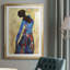 «Woman Strong IV», reproduction encadrée de qualité supérieure, prête à être accrochée-819298664-819298667