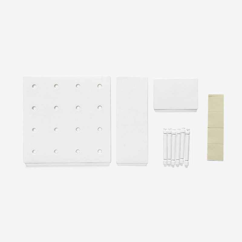 Support de cuisine mural en plastique, Blanc