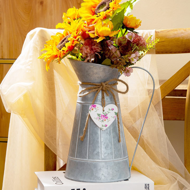 Metal Table Vase