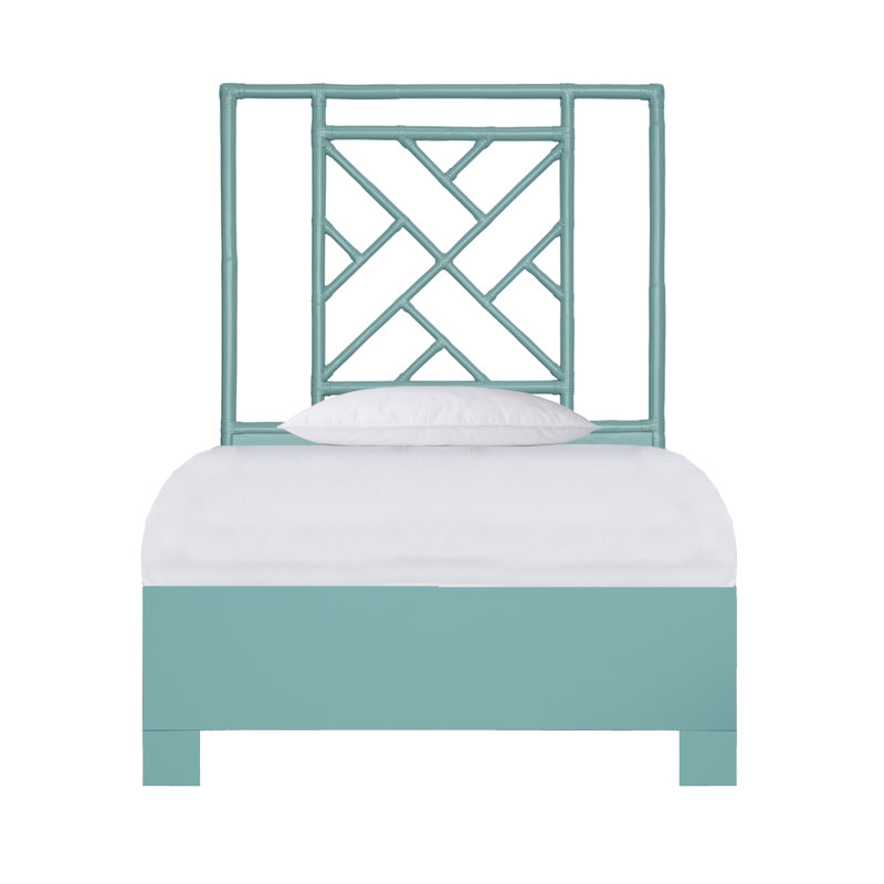 Alden Bed, Twin Extra Long, Turquoise