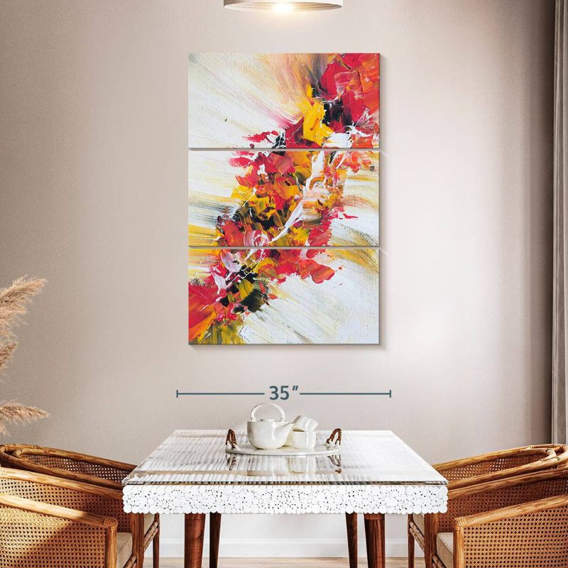 Avery Cryptic Abstract, 32" H x 20" W