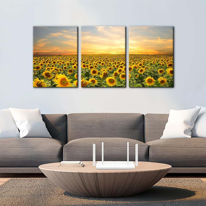 3 Piece Wrapped Canvas Print