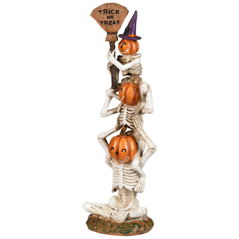 Trio de décorations d'Halloween Jack-O-Lantern