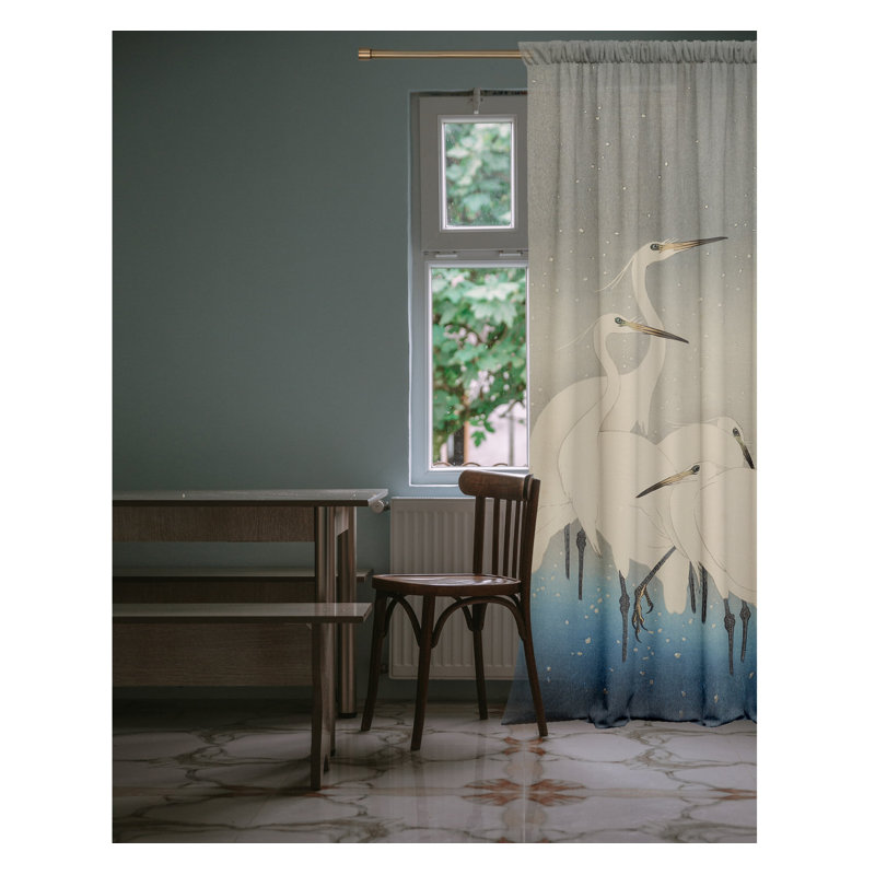 Chinedum Velvet Blackout Curtain Panel Pair, 148cm Width x 400cm Drop