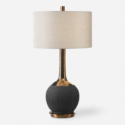 Lampe de table texturée Cranon 32 po