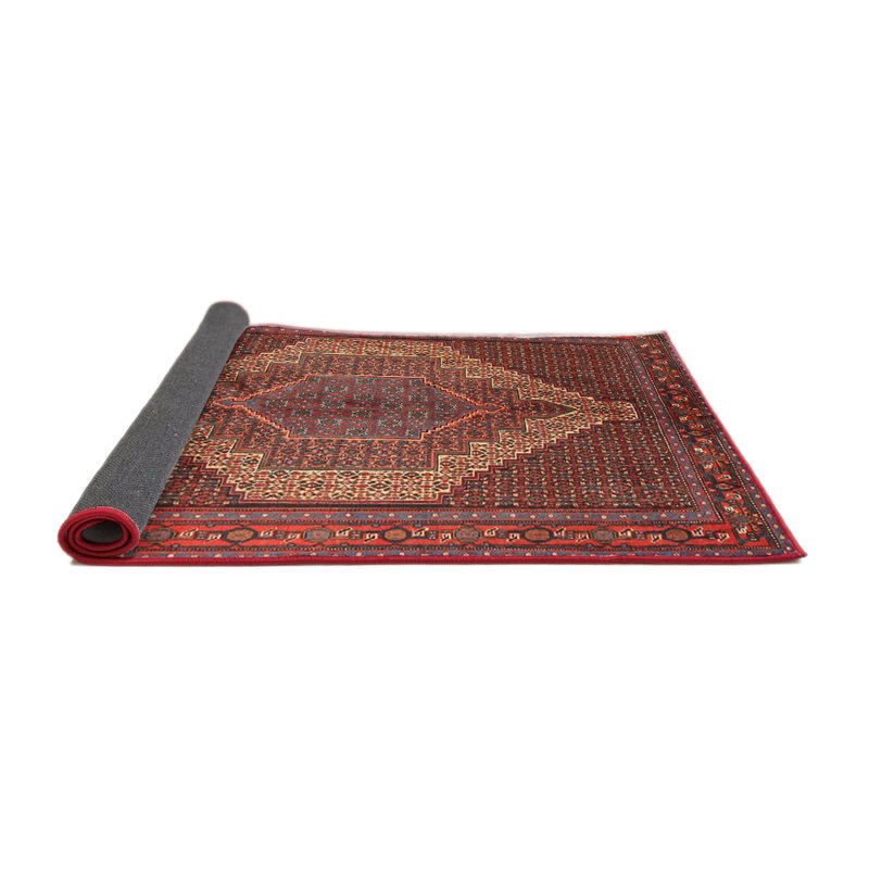Tapis rouge à motif sud-ouest, Rond 8 pi