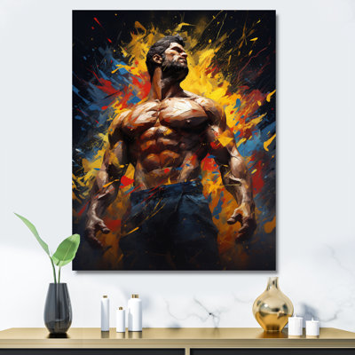 «Trinite Musculation Muscle Symphony IV», reproduction sur toile