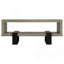 Table basse, 1 tablette en bois flotté gris