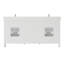 Meuble-lavabo double en bois massif l 72 po x P 22 po Terrence II-544204886-544204885