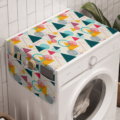 Ensemble de 2 bacs à linge East Urban Home Retro 47 po x 18,5 po