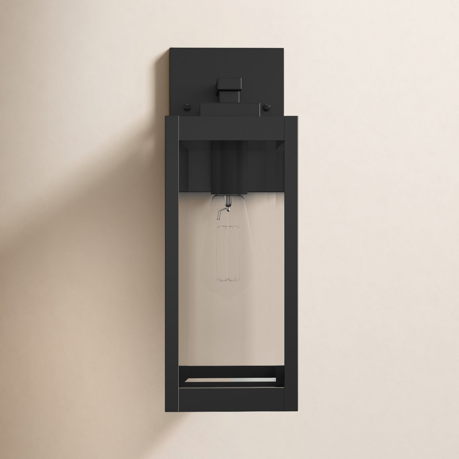 Ainsworth Outdoor Wall Lantern, 14.25" H x 5" W x 6.5" D
