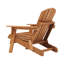 Chaise surdimensionnée, conception pliante pour un rangement facile, utilisation extérieure pré-assemblée, grand balcon et terrasse, en bois de pruche, plage idéale pour le jardin