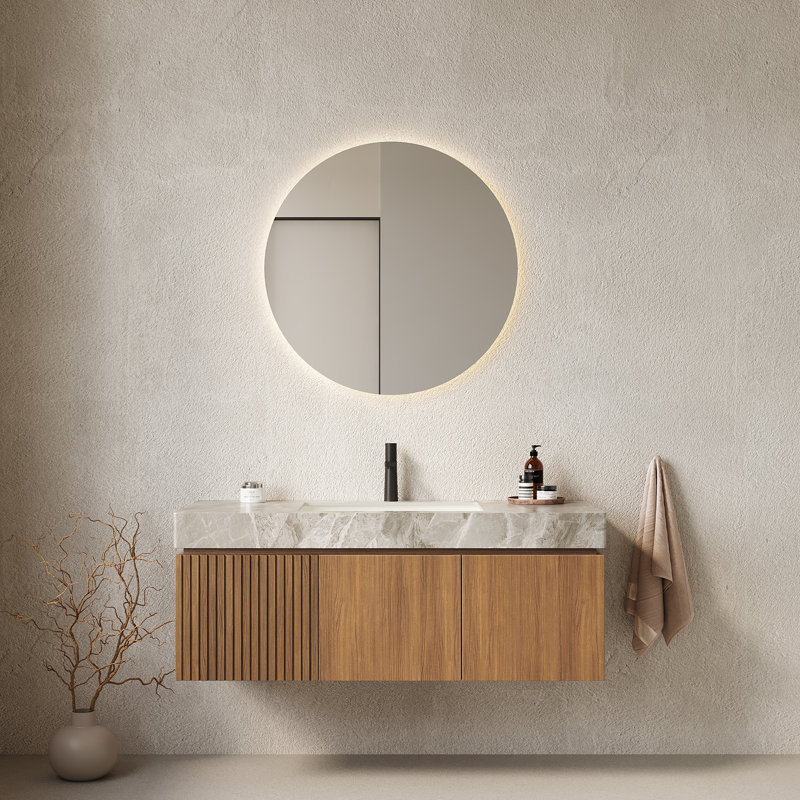 Meuble-lavabo de salle de bain avec lavabo