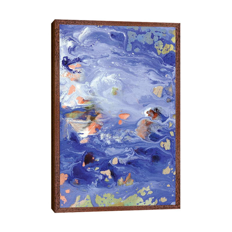 Atlantis Did Exist (Little Gem Series) 1 Piece Wall Art on Canvas, 101.6 cm H x 66.04 cm W, Classic Brown Wood Framed