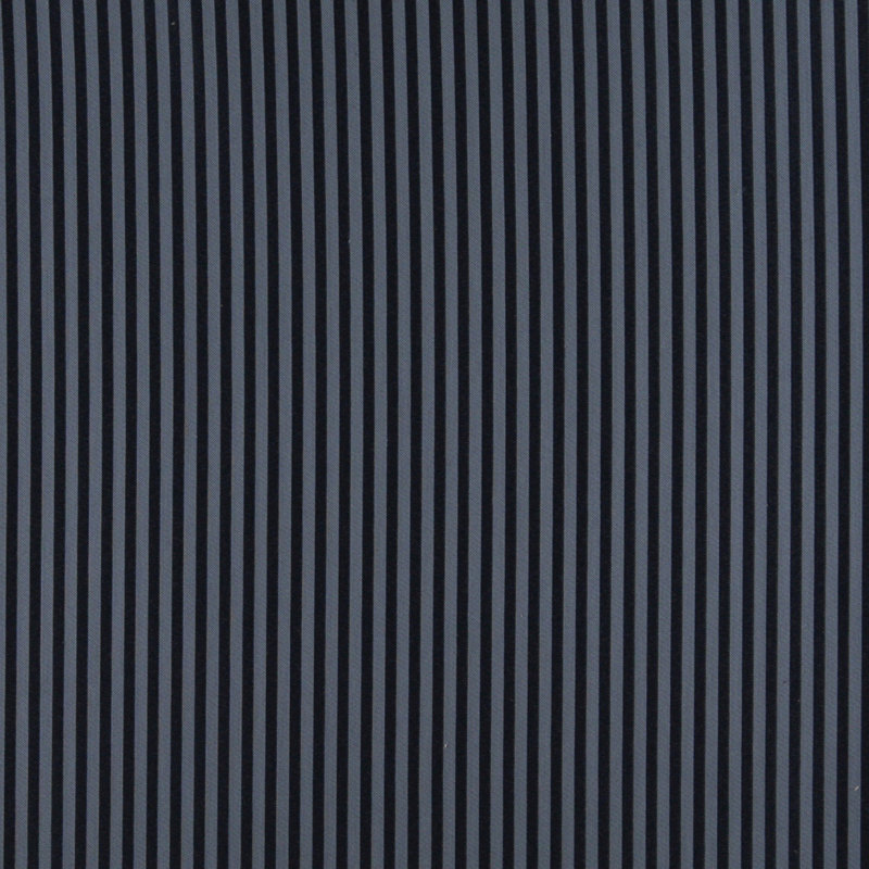 Tissu à fines rayures, Bleu marine