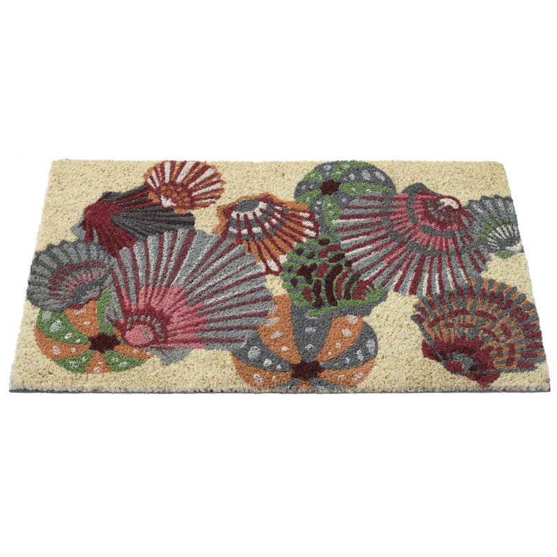 Shell Collage Outdoor Doormat