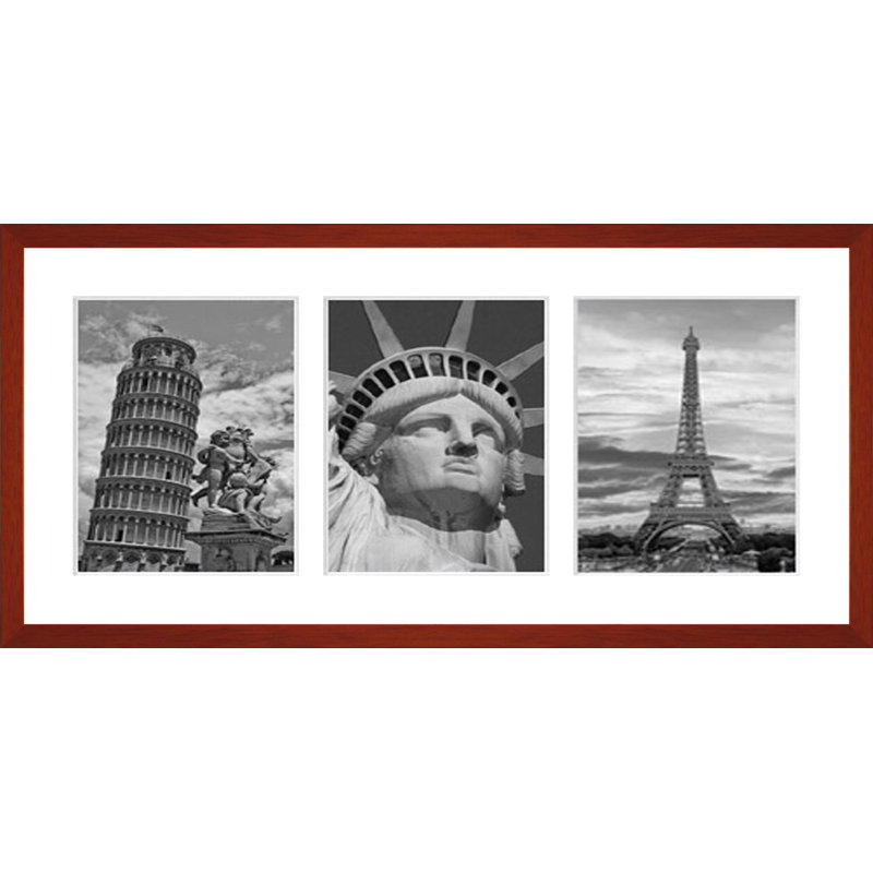 Landric Wood Picture Frame with Mat, Cil