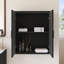 Armoire murale de salle de bain 26 "avec porte et tablette 26"-2078114504