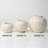 Approx. Off White Ceramic Round Pot (Opening)-285170336