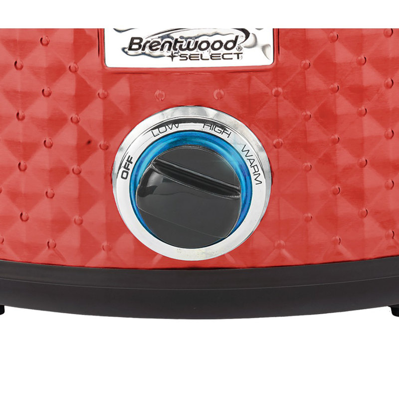 Brentwoo 7 pte Mijoteuse, Rouge