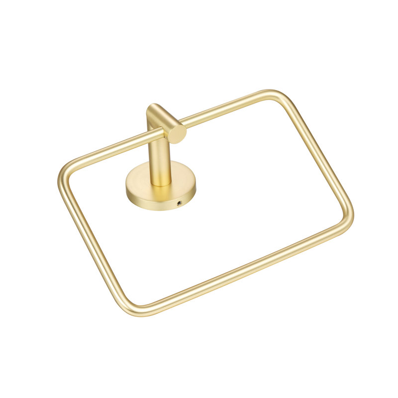 Arcadia - Towel Ring, Satin Brass