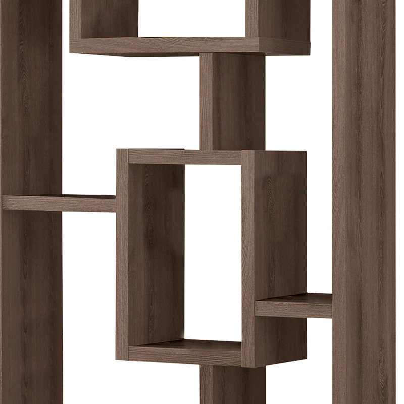 Edalyn Splendid Geometric Cubed Rectangular Bookcase