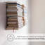 35 cm H x 15 cm W Steel Floating Shelf Bookcase