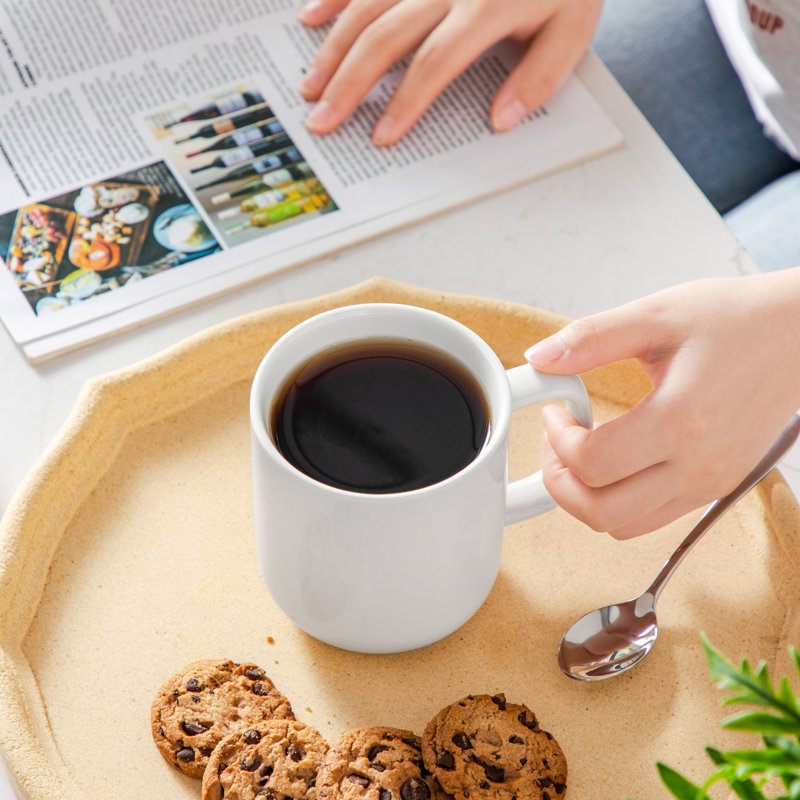 Ceramic Coffee Cup, 480ml, Set of 6
