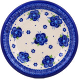 Bleu-belle Fleur Handmade Stoneware Pasta Bowl