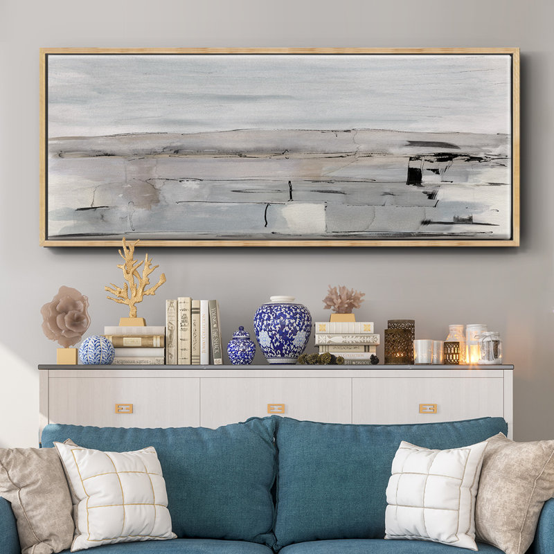 Faraway Field- Framed Canvas