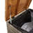 352.7 Gallons Acacia Steel/Solid Wood/Wicker Deck Box in Brown/Gray