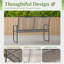118.11cm Wide Straight Patio Sofa