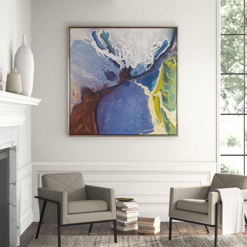 Azure Trisect Painting