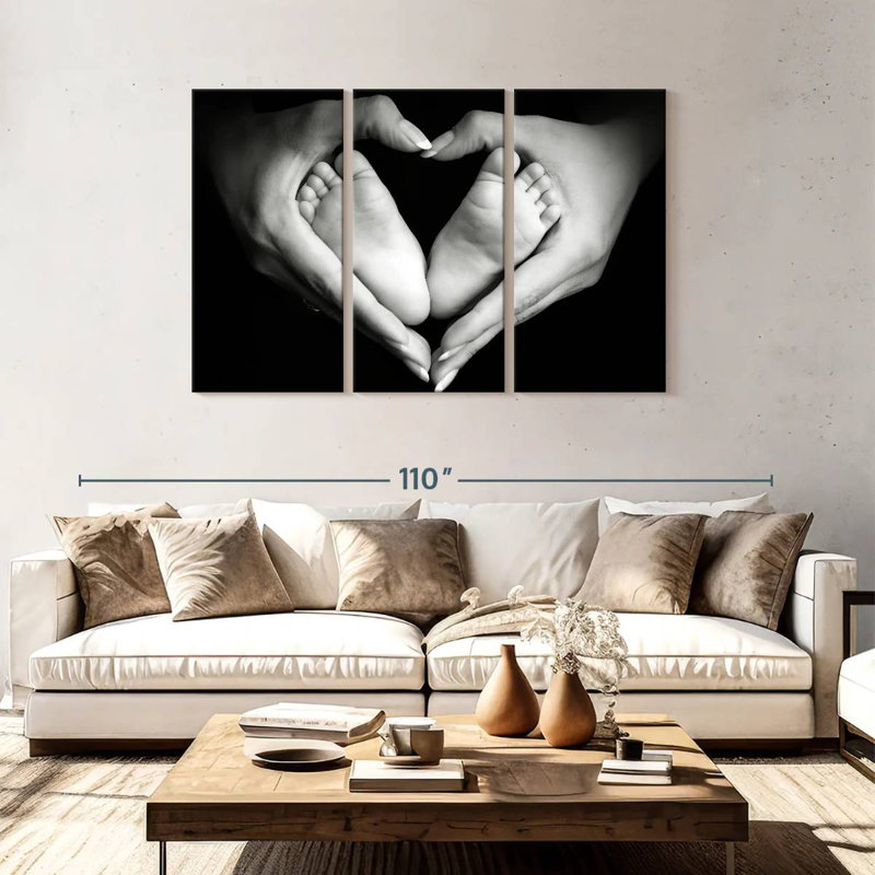 «Lelend Mom and Baby Love», H 48 po x l 74 po