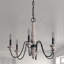 Lustre 6 lumières façon bougie Enye