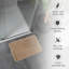 Agniete Small Shaggy Bath Mat-303264069