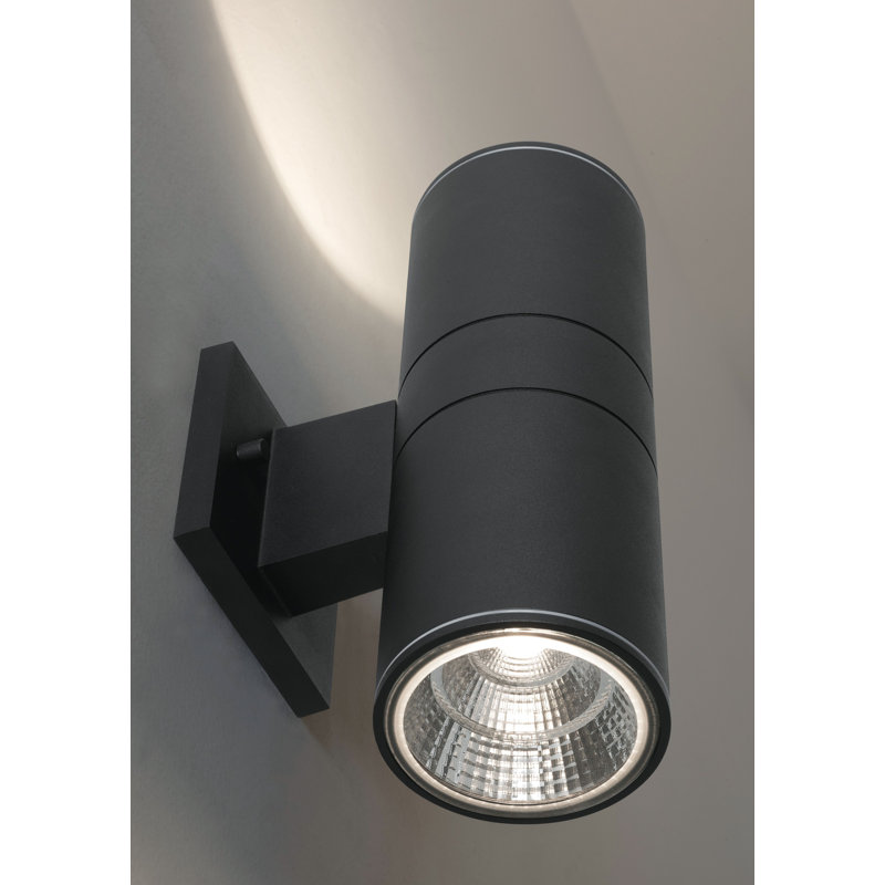 Lumières murales en aluminium Kazuha, Noir