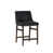 Black Seat/ Dark Brown Frame