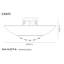 Glass Semi Flush Mount-33701624