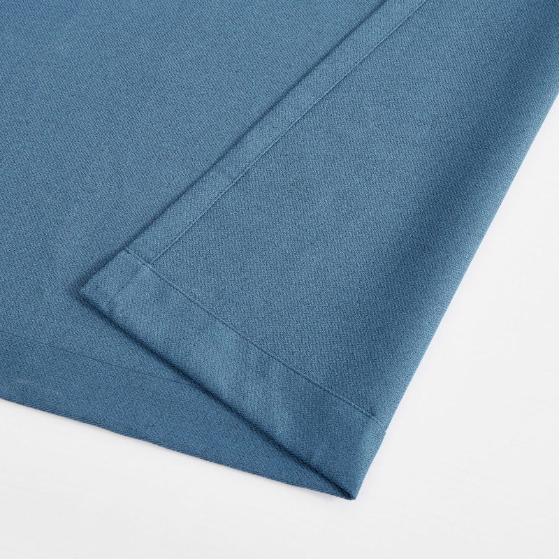 Saarya Room Darkening Curtain Panel Pair, Blue, 66cm Width x 54cm Drop