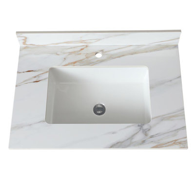 Marble Vanity Top (White)