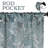  Modern Bohemian Leaves Pattern 100% Polyester Machine Washable Room Darkening Blackout Curtains-104310935-104011621