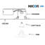 Lexan Albalite 6" Recessed Shower Trim