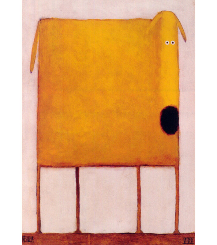 Chien jaune