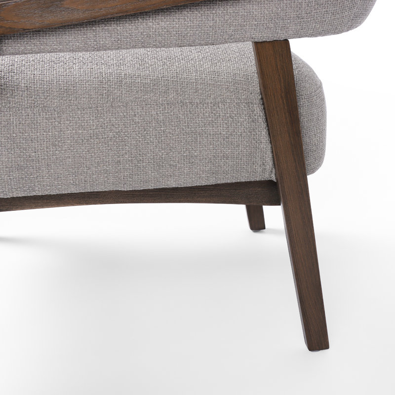 Dexter Barrel Chair, Gibson Silver